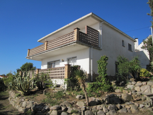 Das Haus von der Terrassenseite