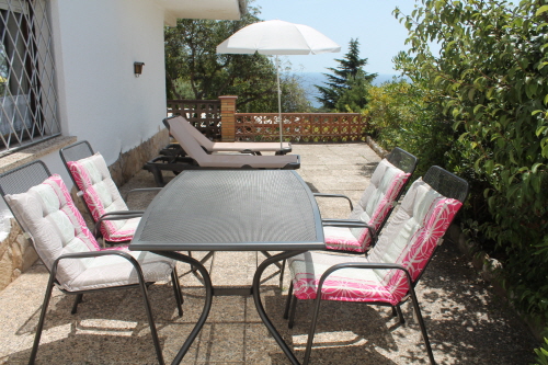 Terrasse mit Meerblick